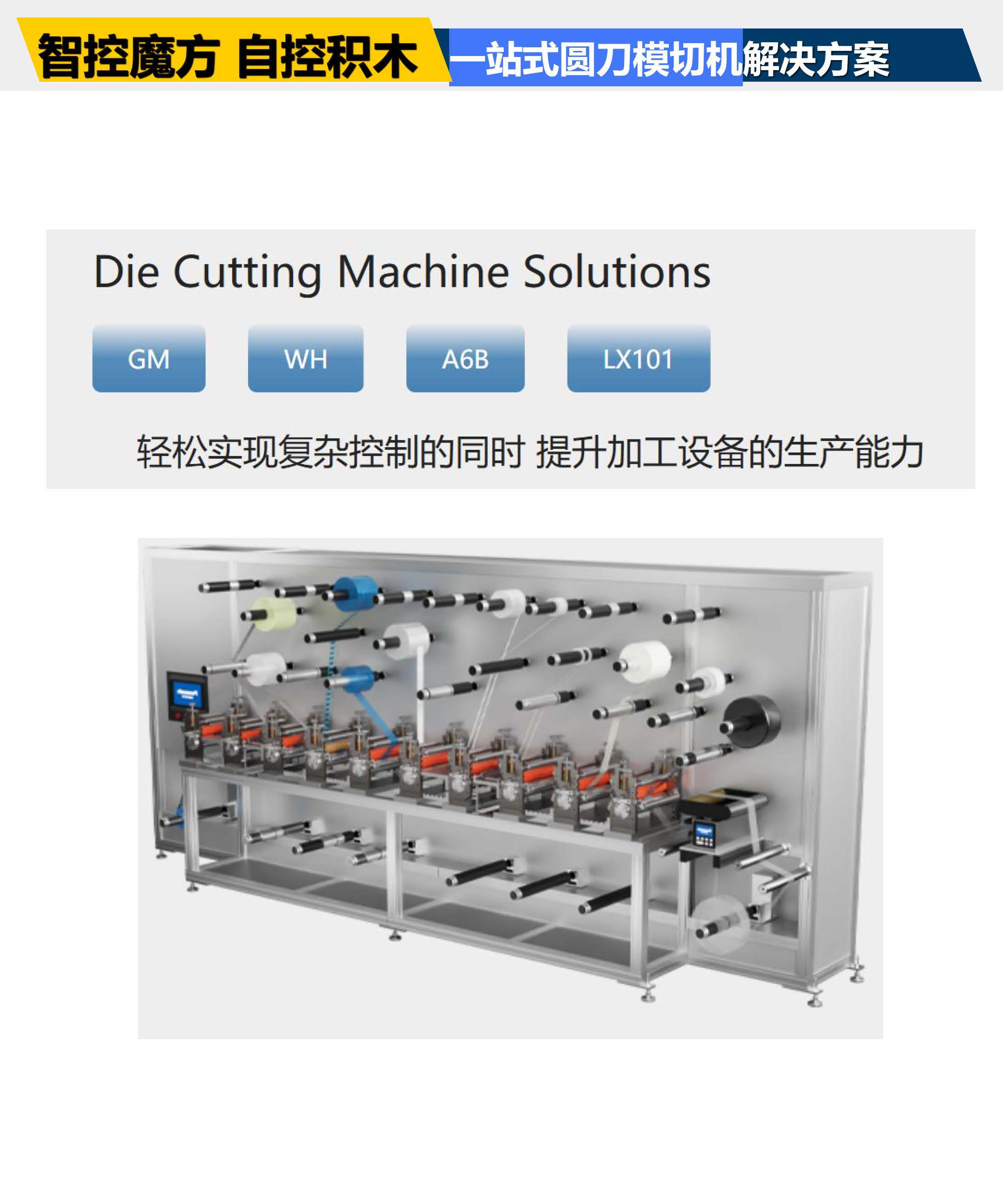 一站式圆刀模切机解决方案
